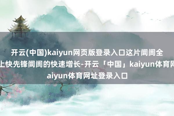 开云(中国)kaiyun网页版登录入口这片阛阓全体上就比不上